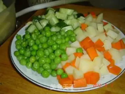 Make 3D peas step 0