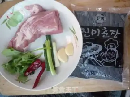Make Korean noodles step 0