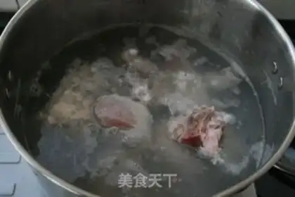 Make The soup of the veggies step 1