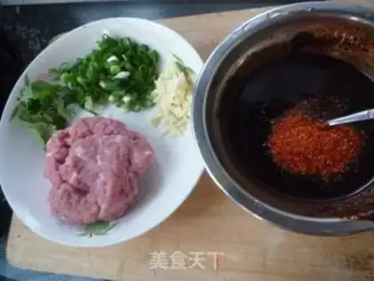 Make Korean noodles step 1
