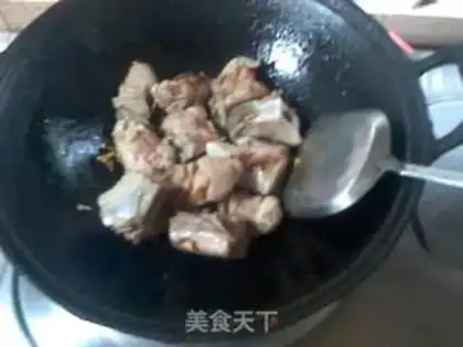 Make Peach juice ribs step 4