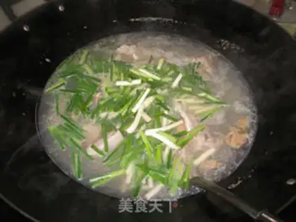 Make Redfish head soup step 5