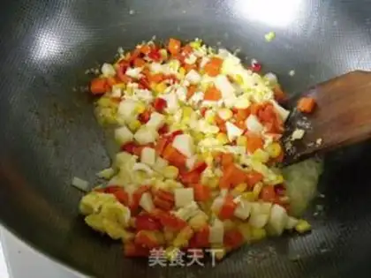 Make Chicken rice step 4