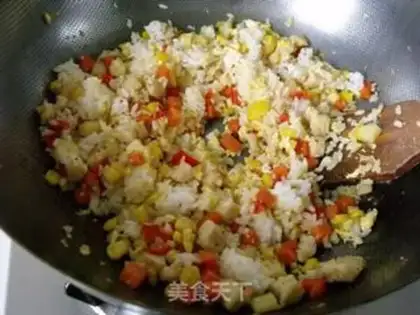 Make Chicken rice step 5