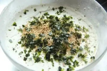 Make Sesame Sea Taais step 2