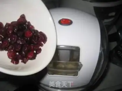 Make Mango cranberry ice cream step 4