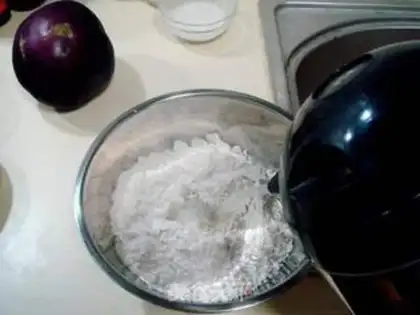 Make The eggplant is sore step 0