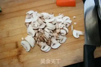 Make Fungus and eggs step 0