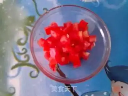 Make White fried tomatoes step 1