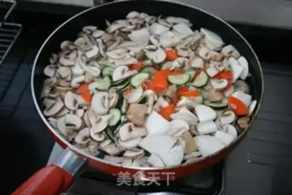 Make Fungus and eggs step 2