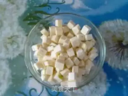 Make White fried tomatoes step 2