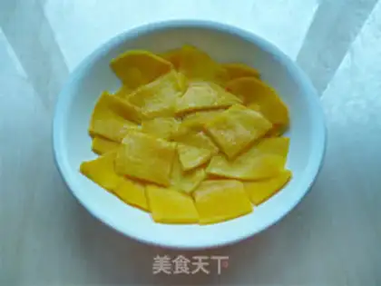 Make Coconut mango congee step 3
