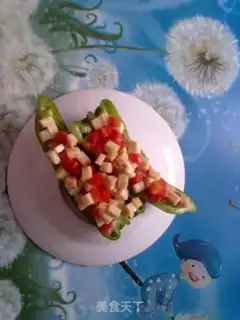 Make White fried tomatoes step 8