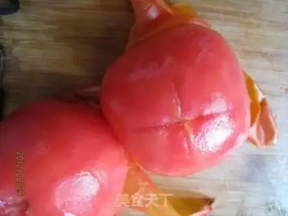 Make Tomato fried eggs step 2
