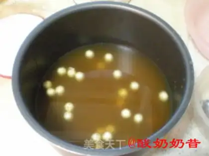 Make Red bean rice congee step 3