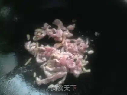 Make Bean noodles step 1