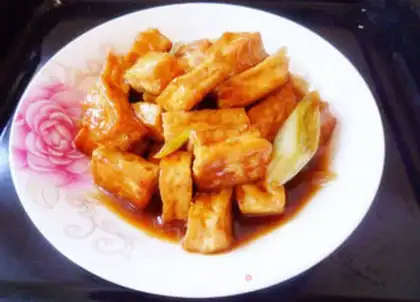 Make Tofu onions step 10