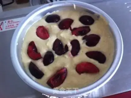 Make Cherry cheesecake step 2