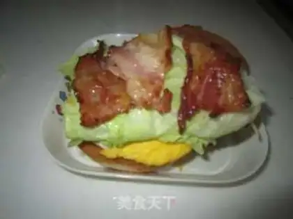 Make Chinese burgers step 6