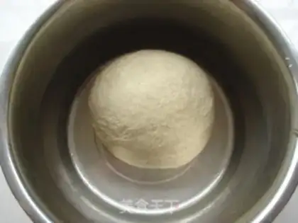 Make Green bean cream buns step 1