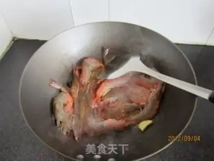 Make Red fever to shrimp step 1
