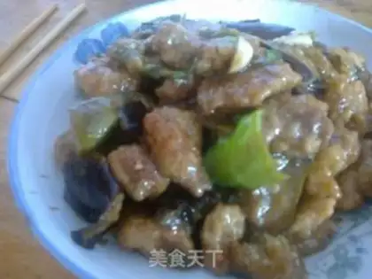 Make Meat and eggplant step 9
