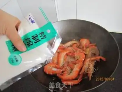 Make Red fever to shrimp step 4