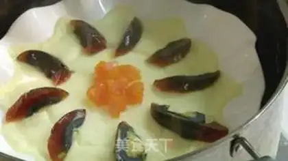 Make Steamed three-coloured eggs step 4