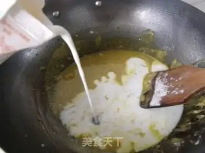 Make Milky mushroom pasta step 4