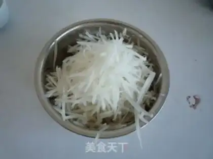 Make Sugar radish step 1