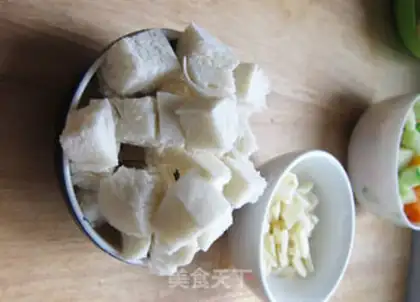 Make Garlic gold and yellow step 4
