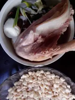 Make Corn egg duck step 0