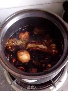 Make Corn egg duck step 1