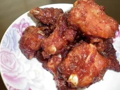 Make Fried sugar curd ribs step 4