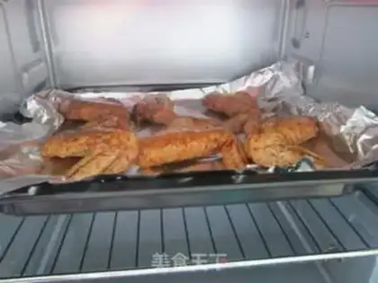 Make Spicy fried chicken wings step 6