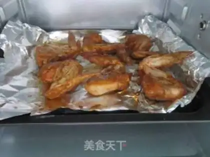 Make Spicy fried chicken wings step 8