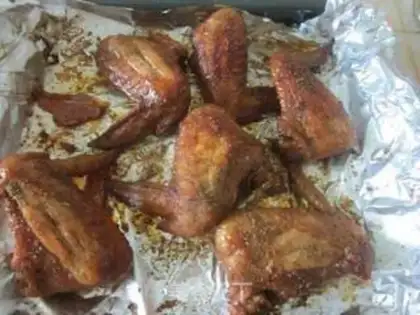 Make Spicy fried chicken wings step 9