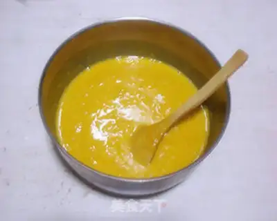 Make Pumpkin almond cake step 3