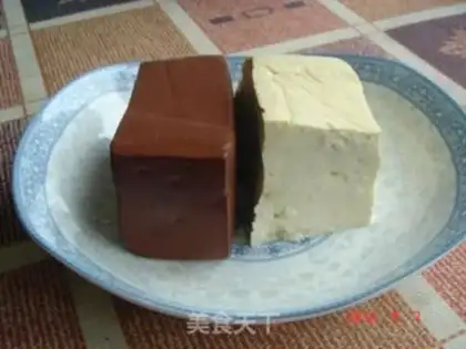 Make Red and white tofu step 0