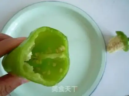 Make Skin peppers step 1