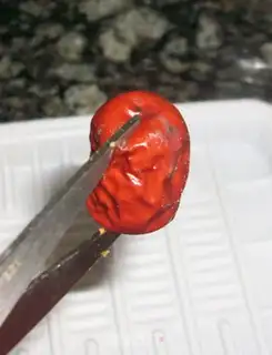 Make "Red dates for rice." step 1