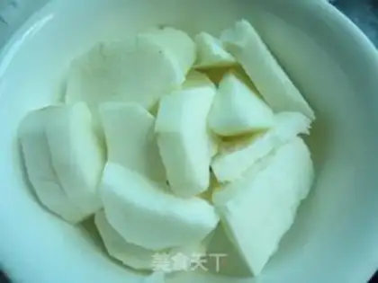 Make ♪ Tofu petals ♪ step 1