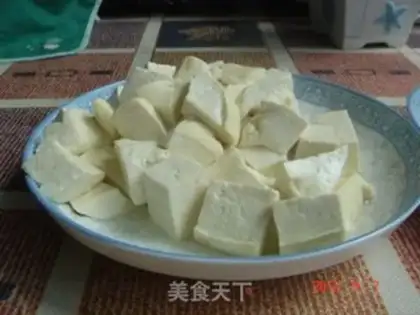Make Red and white tofu step 2