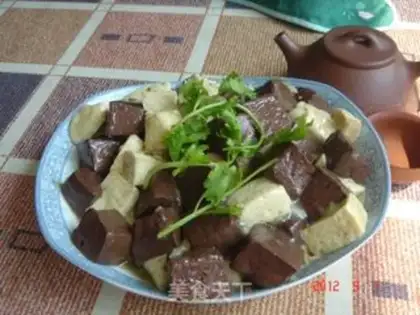 Make Red and white tofu step 4