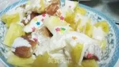 Make Pineapple oil bar salad step 9
