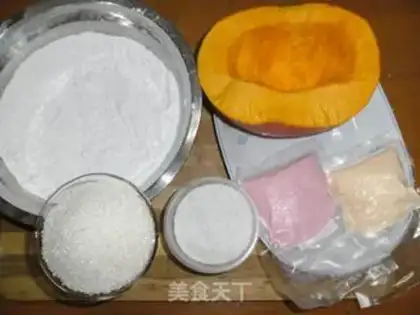 Make Coconut pumpkin rice step 0