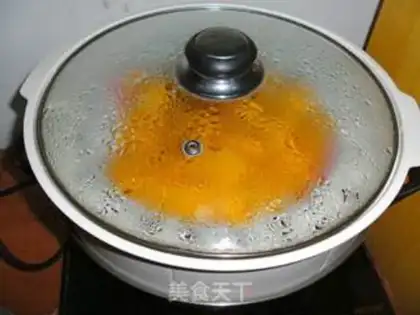 Make Coconut pumpkin rice step 1