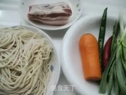 Make ♪ Back to the casserole noodles ♪ step 0