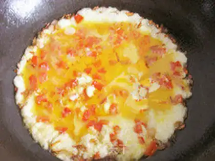 Make Vegetable omelet step 7