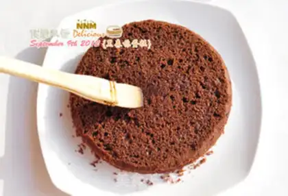 Make Black forest cake step 10
